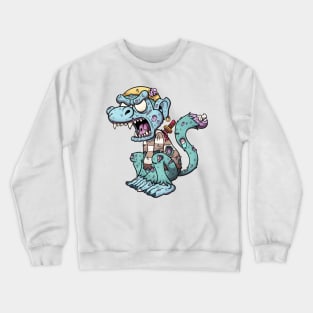 Zombie Pirate Monkey Crewneck Sweatshirt